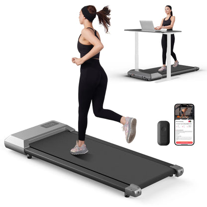 Superun Under-Desk Walking Treadmill with Bluetooth & App Control