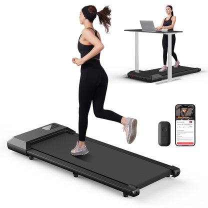 Superun Under-Desk Walking Treadmill with Bluetooth & App Control