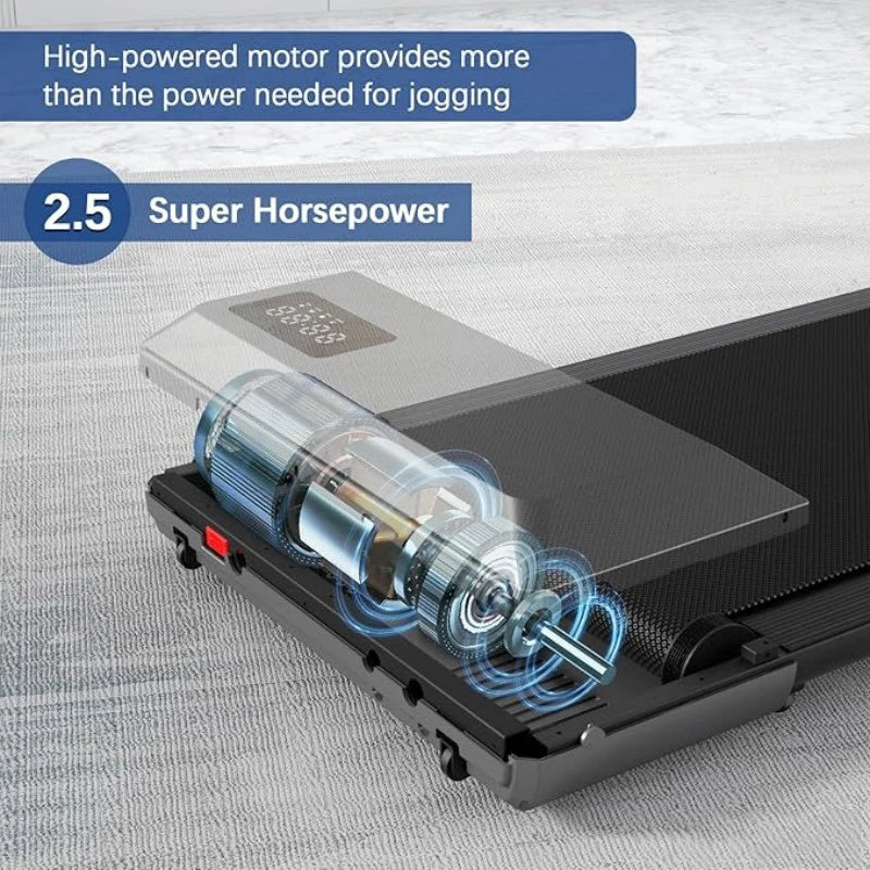 Superun Under-Desk Walking Treadmill with Bluetooth & App Control