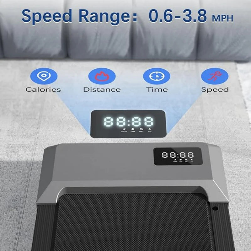 Superun Under-Desk Walking Treadmill with Bluetooth & App Control